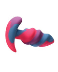Creature Cocks Creature Cocks - Unicorn Swirl Silicone Butt Plug - Small - Image 4