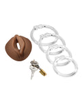 Master Series Master Series Pussy Chastity Cage - Medium - Image 5