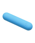 Bang! Bang! Flexible Silicone Bullet - Blue - Image 2