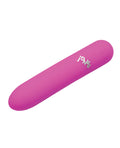 Bang! Bang! Tapered Flexible Silicone Bullet - Pink - Image 3
