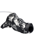 Creature Cocks Creature Cocks Night Prowler Squirting Silicone Penis Enhancer - Silver - Image 3