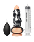 Creature Cocks Creature Cocks Night Prowler Squirting Silicone Penis Enhancer - Silver - Image 4