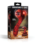 Creature Cocks Creature Cocks Cobra Scepter Plasma Vibrator - Red/Black