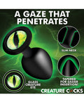 Creature Cocks Creature Eye Green Eye Silicone Butt Plug - Medium - Image 5