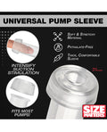 Size Matters Size Matters Universal Pump Sleeve - Clear - Image 3