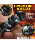 Creature Cocks Creature Cocks Stallion 1" Silicone Penis Extension - Black/Silver Large - Image 3