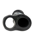 Creature Cocks Creature Cocks Stallion 1.5" Silicone Penis Extension - Black/Silver - Extra Large - Image 5