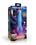 Creature Cocks Creature Cocks - Vibrating Space Cock Glow-in-the-Dark Silicone Dildo w/Remote - Image 3
