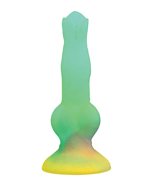 Creature Cocks Creature Cocks - Vibrating Space Cock Glow-in-the-Dark Silicone Dildo w/Remote