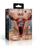 Not Regular Toys Creature Cocks Vibrating Demon's Tongue - Red