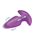 Bang! Bang! Thrusting & Vibrating Butt Plug - Purple - Image 3