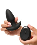 Bang! Bang! Thrusting & Vibrating Butt Plug - Black - Image 4