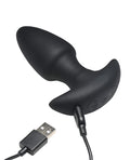 Bang! Bang! Thrusting & Vibrating Butt Plug - Black - Image 5