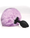 Tailz Tailz Fluffy Bunny Tail Silicone Plug - Purple - Image 2