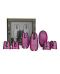 ZALO ZALO Nave Vibrating Nipple Clamps - Velvet Purple - Image 4