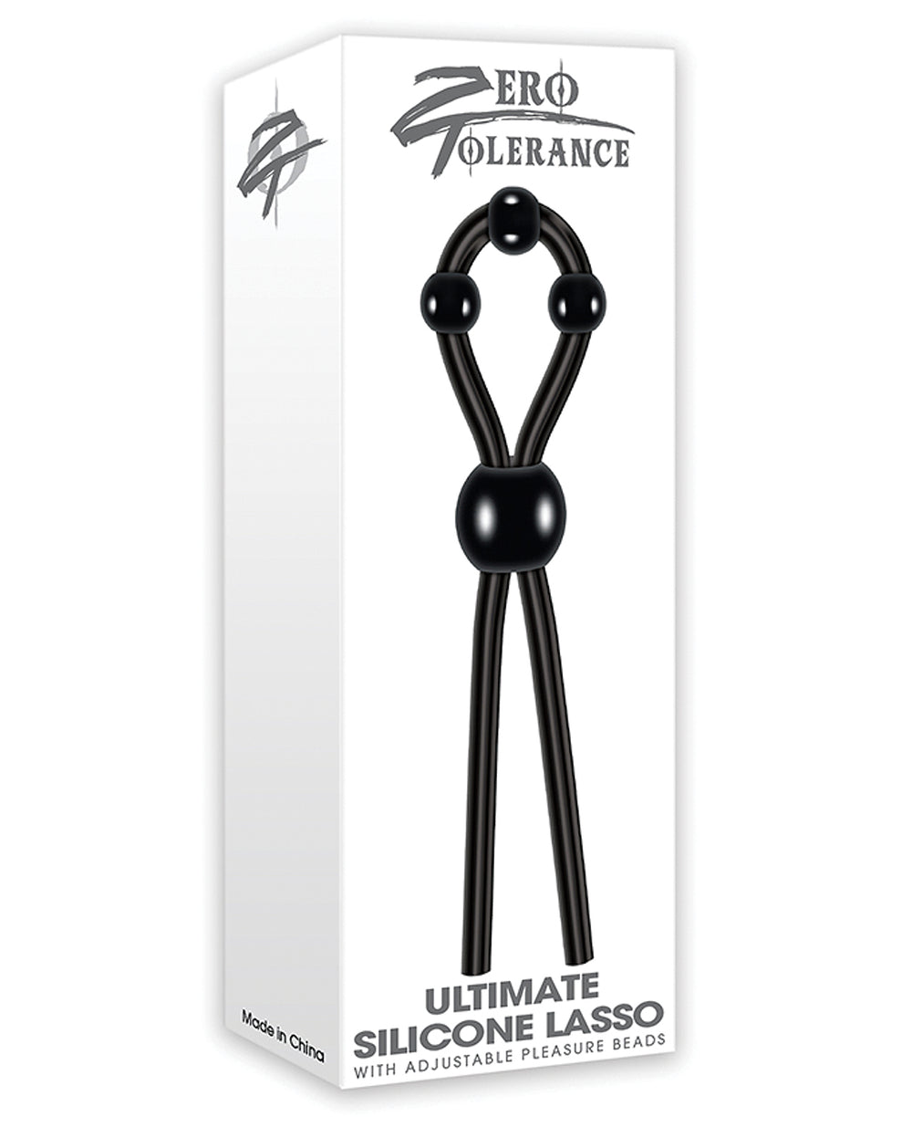 Zero Tolerance Zero Tolerance Ultimate Lasso Cock Ring - Black