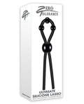Zero Tolerance Zero Tolerance Ultimate Lasso Cock Ring - Black