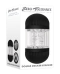 Zero Tolerance Zero Tolerance Double Decker Stroker - Black/Clear