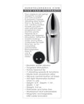 Zero Tolerance Zero Tolerance Full Metal Love Bullet - Chrome - Image 2