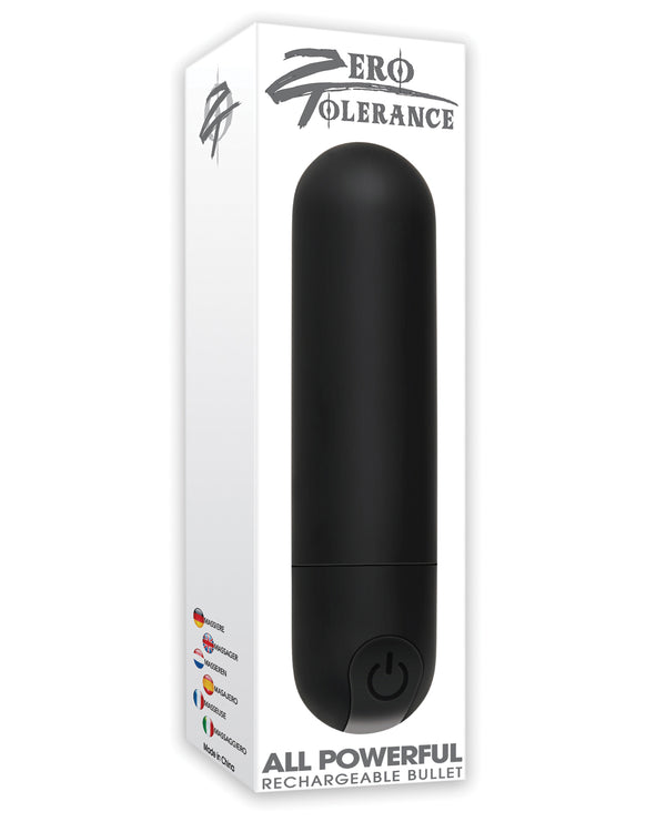 Zero Tolerance Zero Tolerance All Powerful Rechargeable Bullet