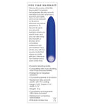 Zero Tolerance Zero Tolerance All Mighty Rechargeable Bullet - Blue - Image 2