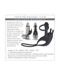Zero Tolerance Zero Tolerance Saddle Up Cock & Ball Vibrator - Black - Image 4