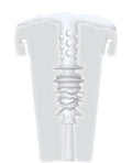 Zero Tolerance Zero Tolerance Sucking Good Rechargeable Vibrating Pump - White/Clear - Image 2