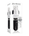 Zero Tolerance Zero Tolerance Thrill Ride Rechargeable Stroker - Black/Clear