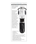 Zero Tolerance Zero Tolerance Thrill Ride Rechargeable Stroker - Black/Clear - Image 5