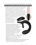 Zero Tolerance Zero Tolerance Vibrating Ball Cradle w/Remote - Black - Image 2