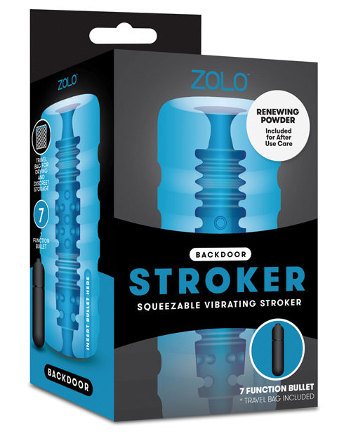 ZOLO ZOLO Backdoor Squeezable Vibrating Stroker