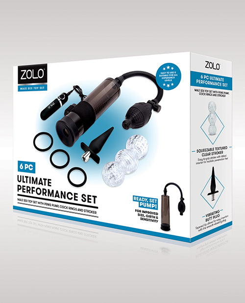 ZOLO ZOLO 6 pc Ultimate Performance Set - Black