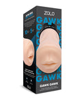 ZOLO ZOLO Gawk Gawk Deep Throat Vibrating Masturbator - Ivory